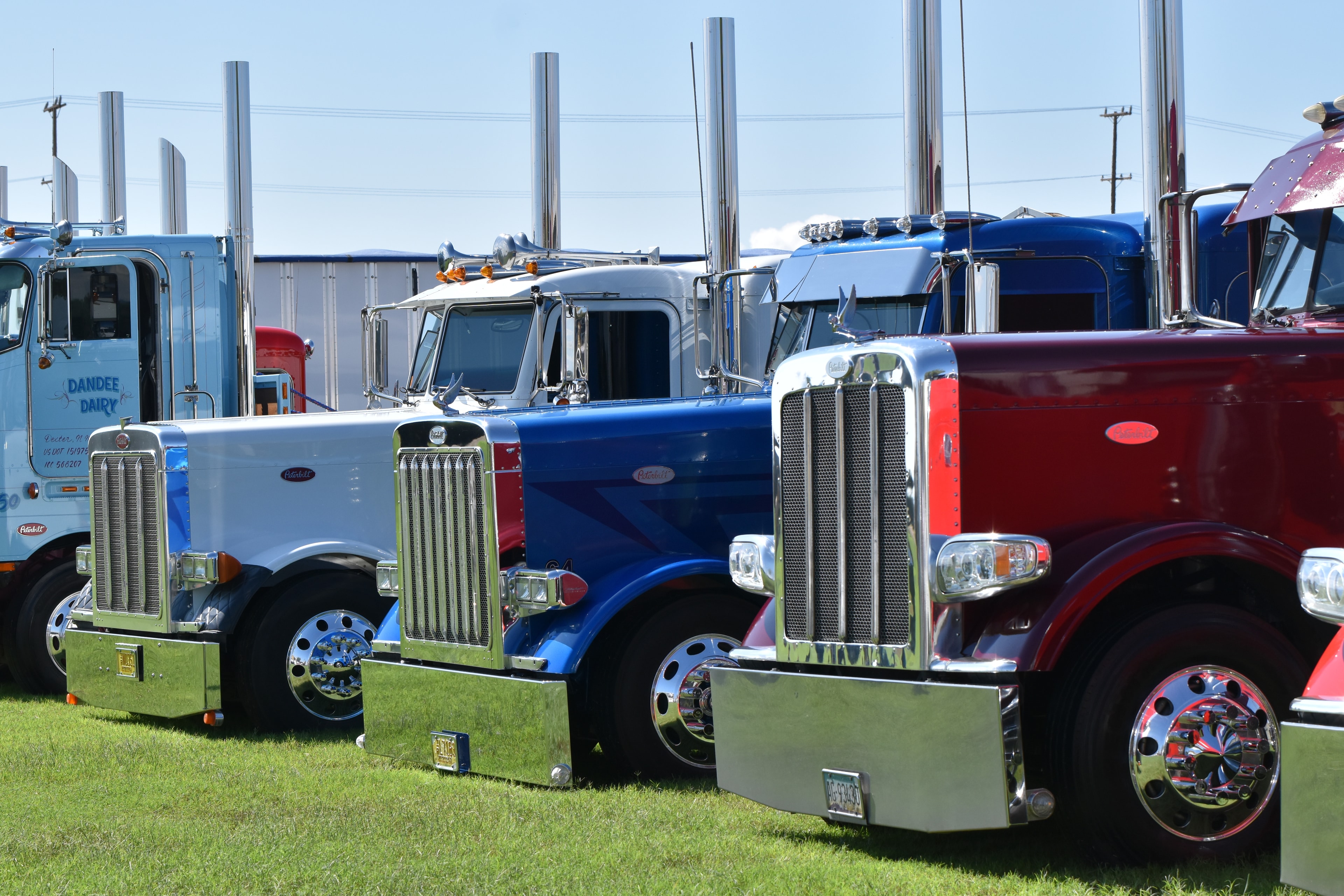 Big Rig Truck Show at Troy Love Farm Olympics